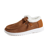 kamames Size 2024 Autumn And Winter New Thick-Soled Snow Boots With Plush And Thicker Hair To Keep Warm And Sew Cotton Shoes