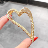 New Woman Metal Hair Claws Hair Accessories Chic Barrettes Hair Clips Hairpins Ladies Hairgrip Headwear Girls Ornaments Crab