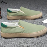 kamames Sneakers Male Spring Footwear Casual Vulcanized Sneakers Man Leather White Shoes 2023 New Shoes Man