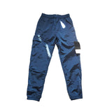 New Side Patch Embroidery Pants Men Women Metal Nylon Sweatpants Quick-Dry Breathable Badge Pants