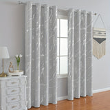 1pc Modern Grey Golden Silvery Marble Pattern Curtain for Bedroom, Office, Kitchen, Living Room, and Study - Classic European Design for Home Decoration