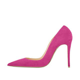 kamames Pink Extreme High Heels 12 cm Women Pumps Pointed Toe Shallow Wedding Party Woman Shoes RM005 ROVICIYA