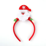 2021 New Year Women Girls Cute Christmas Antlers Santa Claus Hairbands Sweet Hair Decorate Headband Fashion Hair Accessories