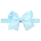 1 PCS Newborn Kids Headband Bows Grosgrain Ribbon Bow Elastic Headwear Headbands Hair Bands DIY Hair Accessories 608