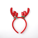 2021 New Year Women Girls Cute Christmas Antlers Santa Claus Hairbands Sweet Hair Decorate Headband Fashion Hair Accessories