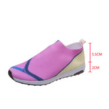 kamames Style 23 Summer Shallow Mouth New Leisure Flying Weave Large-Size Sports Shoes Women's Single Shoes
