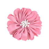 2 Pcs/lot New Sweet Chiffon Fabric Flower Hair Clips For Girls Safety Hairpin Boutique Barrettes Headwear Kids Hair Accessories