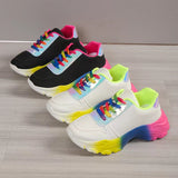 kamames Celebrity Color Daddy Shoes Spring Autumn 2024 New Style Increased Ins Tide Thick Soles Sports Shoes Leisure Spot