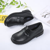 kamames New Round-Headed Uniform Shoes College Style Lolita Black And Brown JK Women's Flat Heel Comfortable Leather Shoes