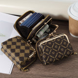 Cute PU Leather Printed Wallet, Ladies Card Coin Holder Purses Wallets, Gift For Women