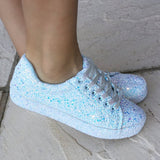 kamames Single Shoes Spring 2025 Flat Shoes Front Lash Casual Single Shoe Round Head Sports Low Top Shoe Women