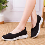 kamames Women's Sports Shoes Mesh Breathable Casual Shoes Girls' Light and Non Slip Walking Shoes Women Loafers Fashion Sneakers