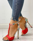 kamames kamames Summer New Fishmouth Women's Sandals Clasp High-Heeled Women's Shoes Spot
