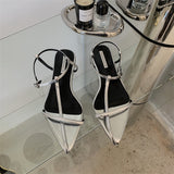kamames kamames Version Of 2024 Summer Casual Flat With Roman Sandals With A Word Buckle Tip Soft Flat Women's Shoes