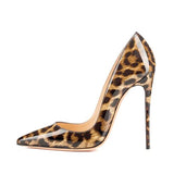 kamames Print Sexy Women Pumps Shoes Women High Heels Pointed Toe Wedding Shoes 12 cm Chaussure Femme QP023 ROVICIYA