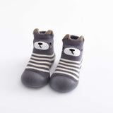 0 to 4 Years Cute Bear Winter Kids Warm Terry Socks Shoes Socks Infant Boys Thicken Shoes Cotton Baby Girls Booties Soft Sole