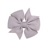 2 Inches Candy Color Baby Mini Small Bowknot Hair Clips For Cute Girls Safety Hairpins Barrettes Headwear Kids Hair Accessories