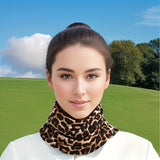 Versatile Leopard Fantasy Cap: Lightweight, Stretch, Multi-Purpose Knit - Perfect for Sports & Celebrations