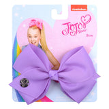 JOJO Bows Jojo Siwa Rainbow Printed Knot Ribbon Bow For Girls Handmade Boutique Hair Clip Children Hair Accessories