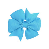 2 Inches Candy Color Baby Mini Small Bowknot Hair Clips For Cute Girls Safety Hairpins Barrettes Headwear Kids Hair Accessories