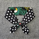 kamames Turban Girls Cartoon Print Headband Womens Multi Use Adjustable Hair Band with Metal Wire Scarf Cross Bow Hair Accessories