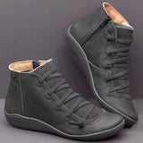 kamames Size Women's Shoes 2023 Fall New Gaobang Side Zipper Short Boots