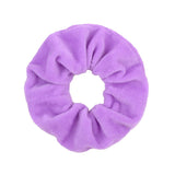 12Colors Korea Velvet Stirnband Samt Hair Scrunchie Elastic Hair Bands Solid Color Headwear Ponytail Holder Hair Accessories