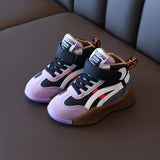 kamames kamames And Winter 2023 New Children's Sports Shoes Girls' Small White Shoes Boys' Baby Shoes Basketball Shoes