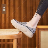 kamames kamames The Autumn Of 2024, The New Style One-Foot Soft-Soled Casual Shoes For Women's Retro Shoes, Spring And Autumn Love Shoes, Women's Singles Shoes