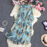 Zingj Zingj Large Flower Long-Sleeved Dress