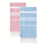 Buy 1 Get 1 Free, total of 2 pcs Luxury Oversized Turkish Beach Towels - Ultra-Absorbent, Quick-Dry, Sand-Repellent, Lightweight, Compact, and Soft Cotton Pool Towels for Swim Cover-Up, Travel, and Beach Essentials - Prewashed for Softness and Easy Care