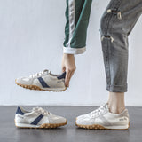 kamames leather white shoes women comfortable casual shoes summer 2022 new Lace Up flat casual sports shoes women Running shoes