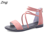 kamames Women Sandals 2023 Summer Shoes Woman Flat Sandals Beach Shoes sandalias mujer chaussures femme sandalet