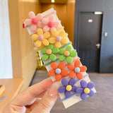 10/15Pcs/Set Children Cute Cartoon Fruit Elastic Hair Bands Girls Baby Lovely Rubber Bands Ponytail Holder Kids Hair Accessories