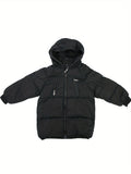 Toddler & Little Boys Quilted Winter Wonderland Jacket - Ultra-Warm Hooded, Zip-Up, Casual Style Outerwear for Chilly Days