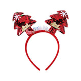 2021 New Year Women Girls Cute Christmas Antlers Santa Claus Hairbands Sweet Hair Decorate Headband Fashion Hair Accessories