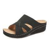kamames Size Stitches, Slippers, Women's Shoes, Sandals, Sandals, Middle-Aged Mothers, Leisure Slippers, Women's Slippers.