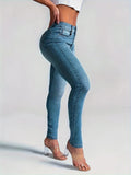 Butt-lifting Sexy Skinny Jeans, High-stretch Slim Fitted Comfortable Denim Pants, Women's Denim Jeans & Clothing