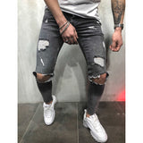 2025 2025 jeans new ripped slim men's trousers New special for 2025 station men's popular trousers