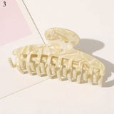 High Quality Acetate Leopard Hair Claws Large Barrette Crab Claw Clip Bath Clip Ponytail Clip For Women Girls Hair Accessories