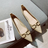 kamames New Thick-Heeled Single-Heeled Shoes For Women In Autumn Style With Skirt, Pointed Head And Low-Heeled Evening Shoes