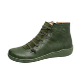 kamames Winter Women's Shoes New Fashion Side Zipper Non-slip Wear-resistant Ankle Boots Large Size High-top Casual Short Boots