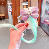 2021 Sweet Colorful Hairpin Lovely Children Girls Hairclip Kids Cute Barrette Cartoon Extension Braider Rainbow Hair Accessories