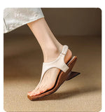 kamames kamames Toe Sandals Women 2024 New Summer Wear High Heel In Roman Shoes Niche Personality Casual Sandals Women