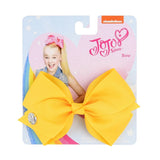 4.5 inch JoJo Bows Jojo Siwa Rainbow Printed Knot Ribbon Bow For Girls Handmade Boutique Hair Clip Children Hair Accessories