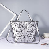 KAMAMES Bag Women's Bag New 2022 Crossbody Shoulder Bag Geometric Diamond Quilted Handbag Folding Bucket Bag Female in Stock Wholesale