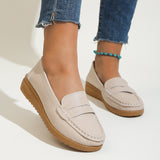 kamames kamames Doudou Shoes For Women In Summer 2023 Round Head Flat-Bottomed Simple Casual Mother Shoes
