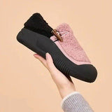 kamames kamames Shoes Women's 2023 Autumn New Velvet Soft-Soled Women's Shoes Lazy Shoes With One Foot On Casual Beans Cotton-Padded Shoes