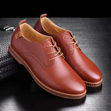 kamames kamames 2251 Young And Middle-Aged British Leather Shoes Beef Tendon Bottom Men's Shoes Flat Large Spot Quick Hair