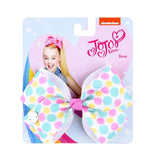 JOJO Bows Jojo Siwa Rainbow Printed Knot Ribbon Bow For Girls Handmade Boutique Hair Clip Children Hair Accessories